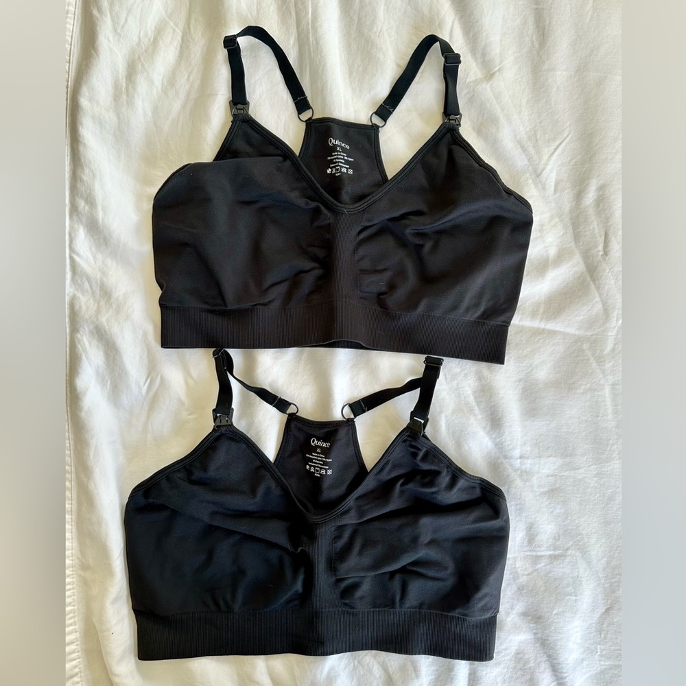 Quince Seamless Nursing Bra - 2 Pack